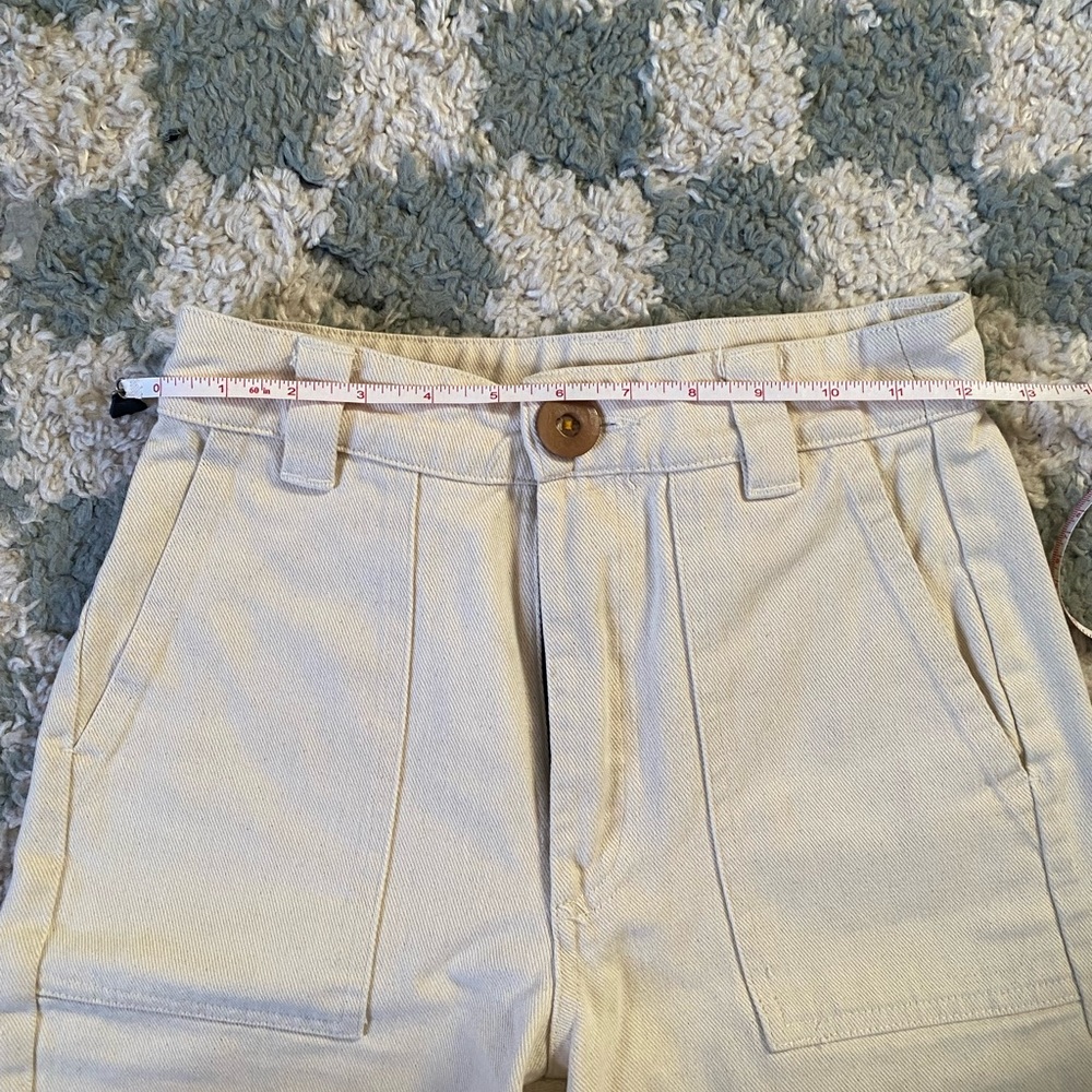 Beaton Linen Utility Pants Natural - Picture 5 of 9